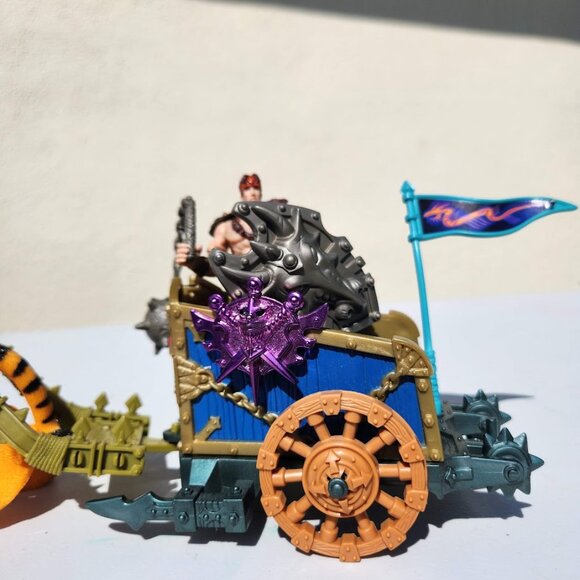 Chap Mei Bundle Lot Savage Warrior Thunder Thor Battle Cat Chariot Figures - Picture 5 of 13